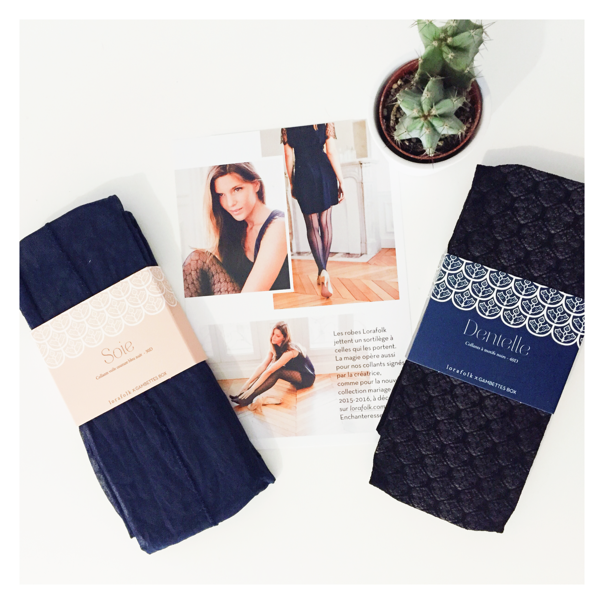 Gambette box – Soie et Dentelle