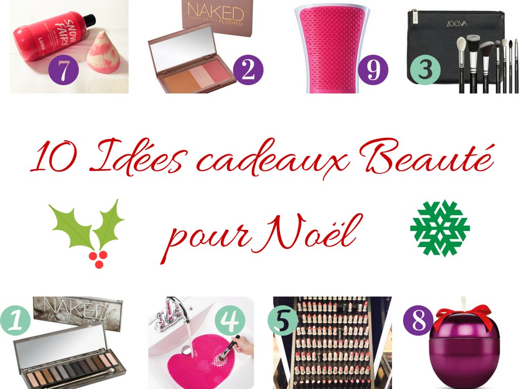 10 Idées cadeaux beauté Noel