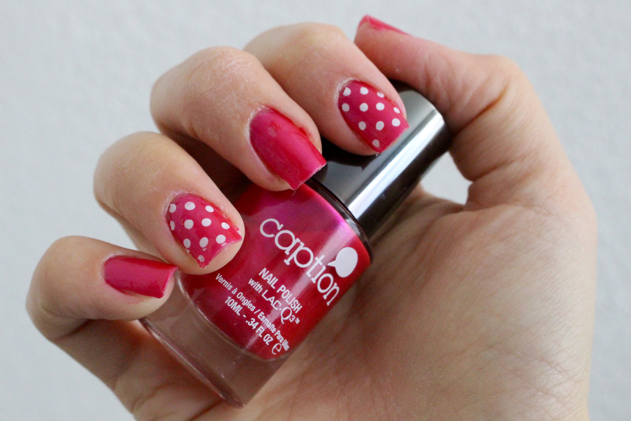 stamping – manucure rose