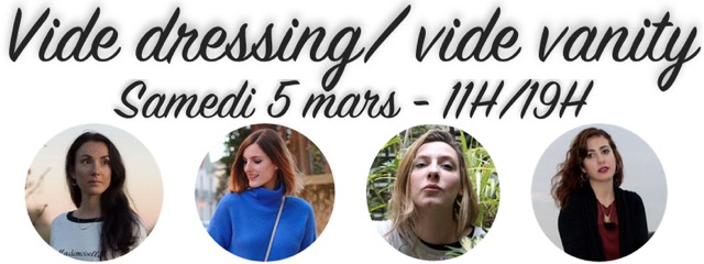 Vide dressing mars 2016