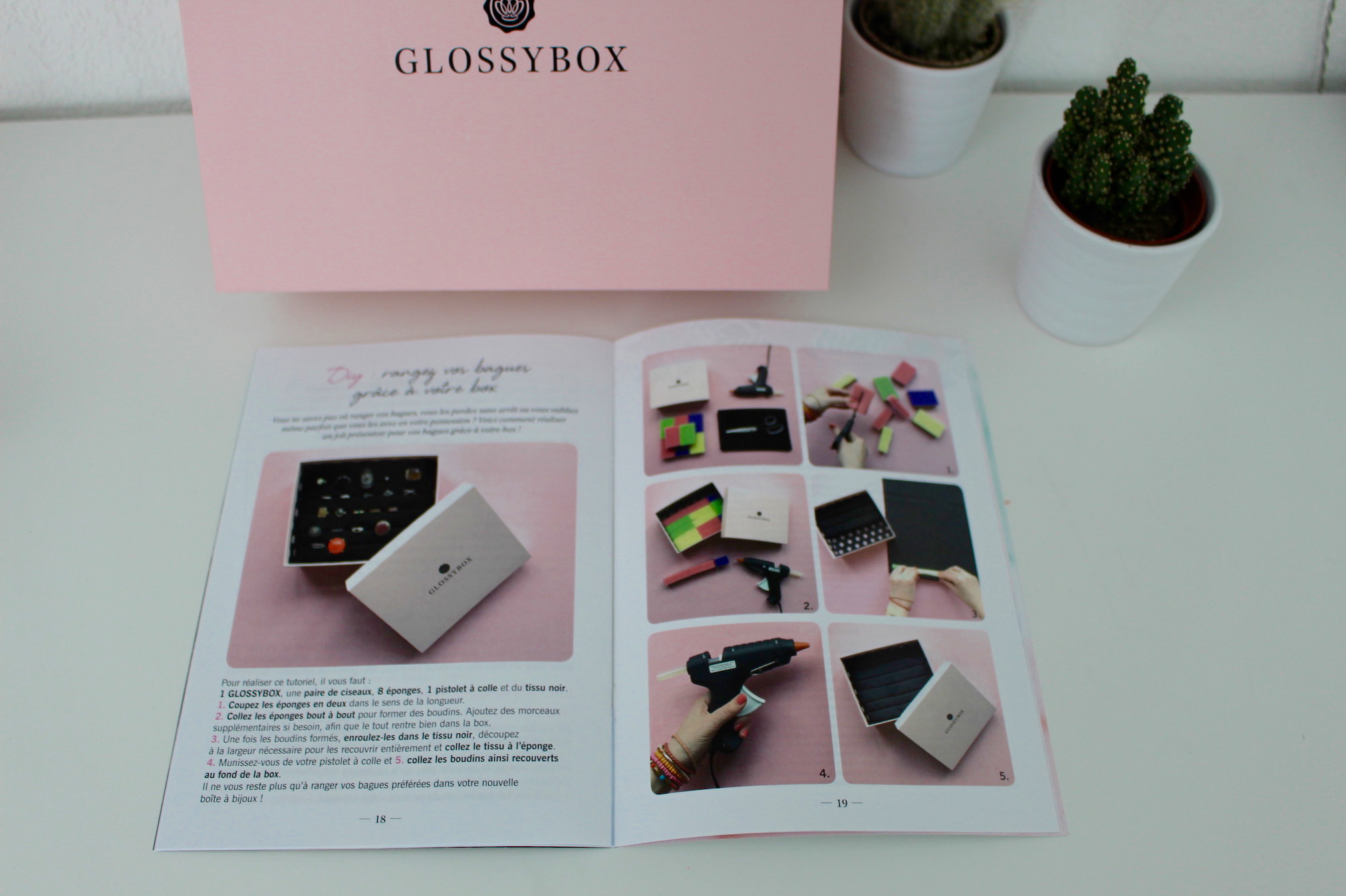glossybox de mars DIY_mademoiselle-e