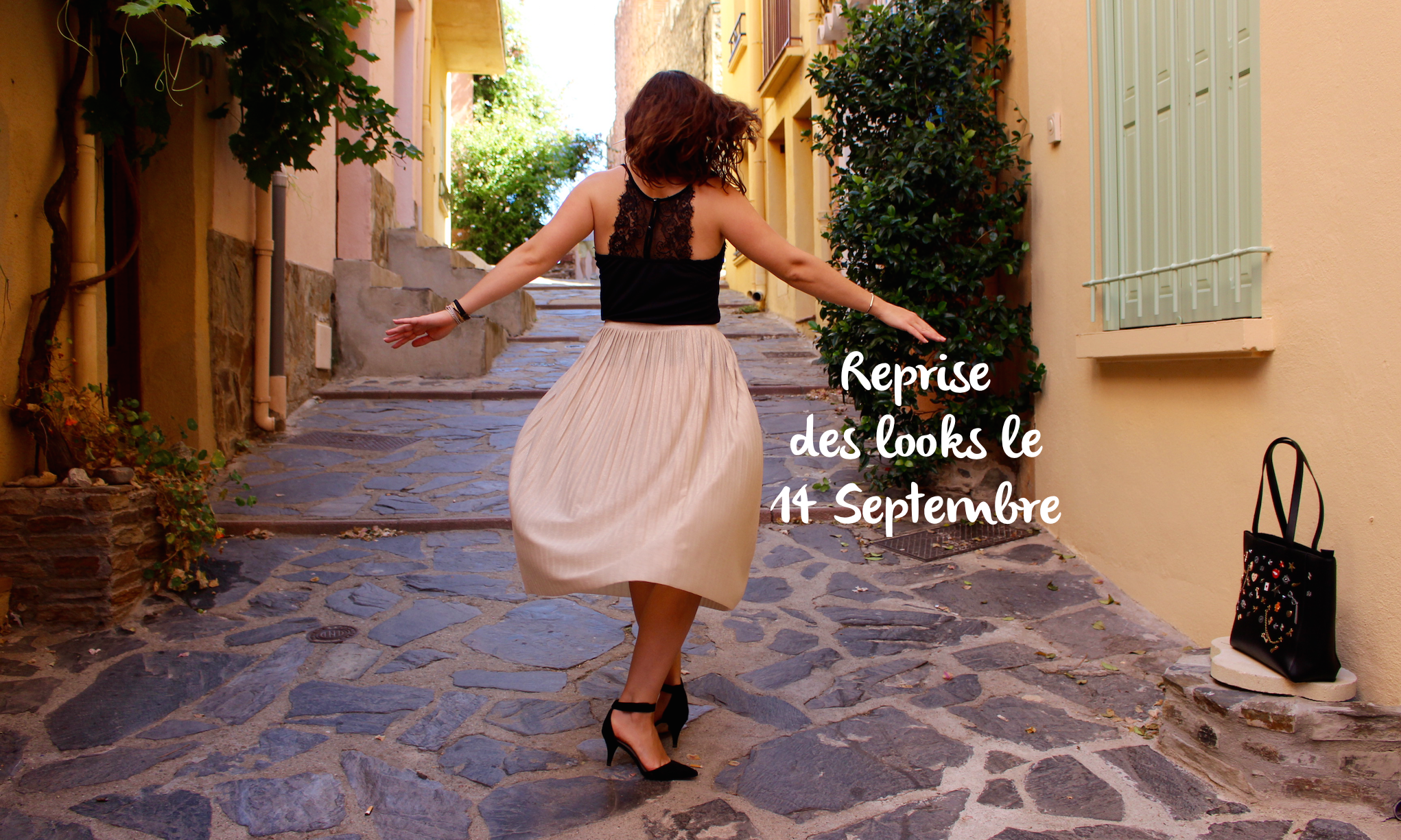 Look jupe plissée mademoiselle E
