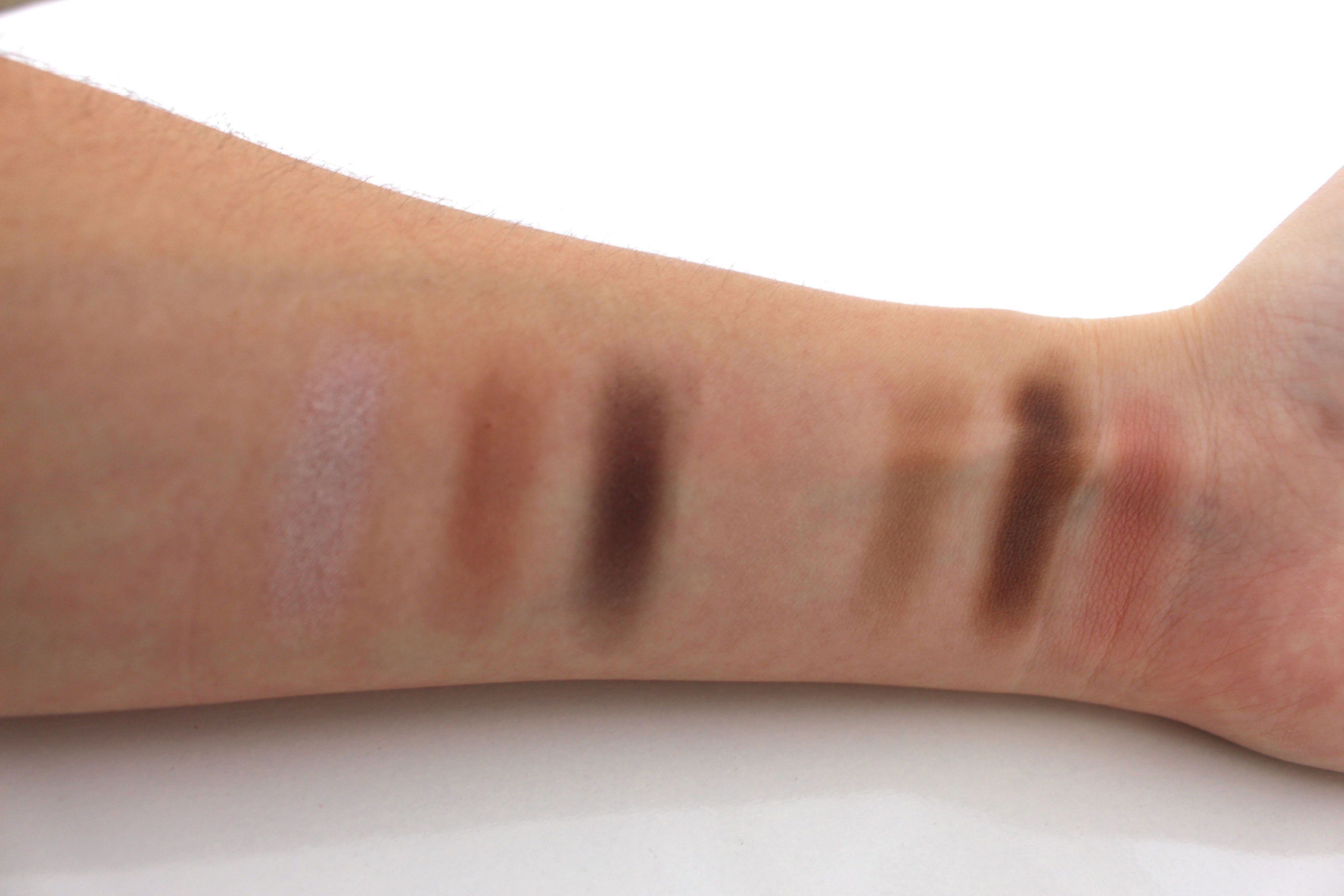 make-up Tarte palette swatch mademoiselle e