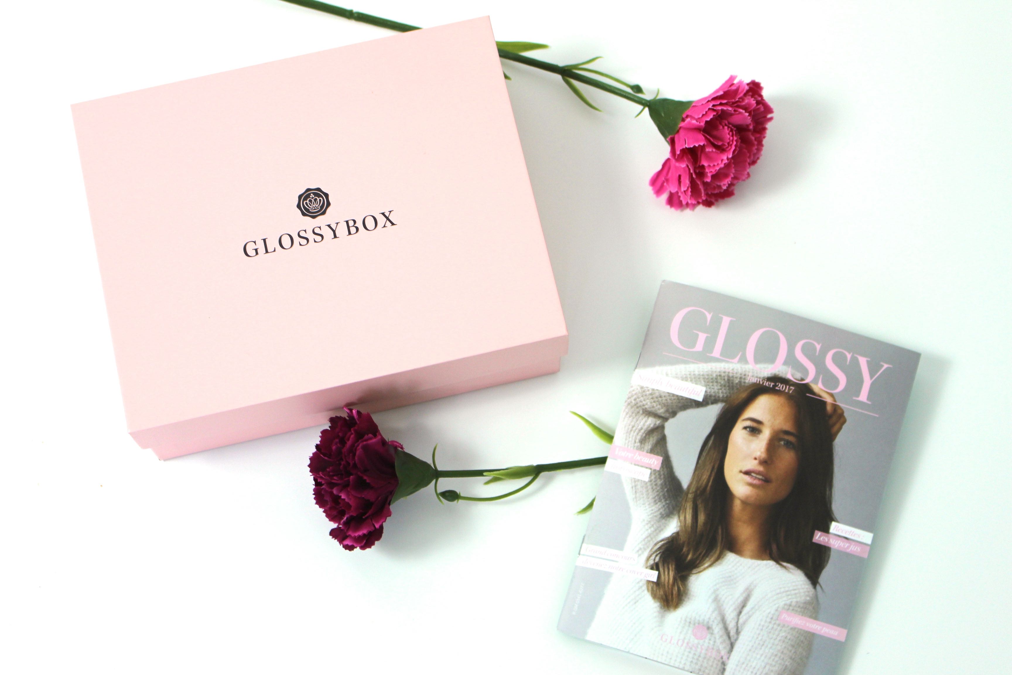 Glossybox de janvier présentation mademoiselle e