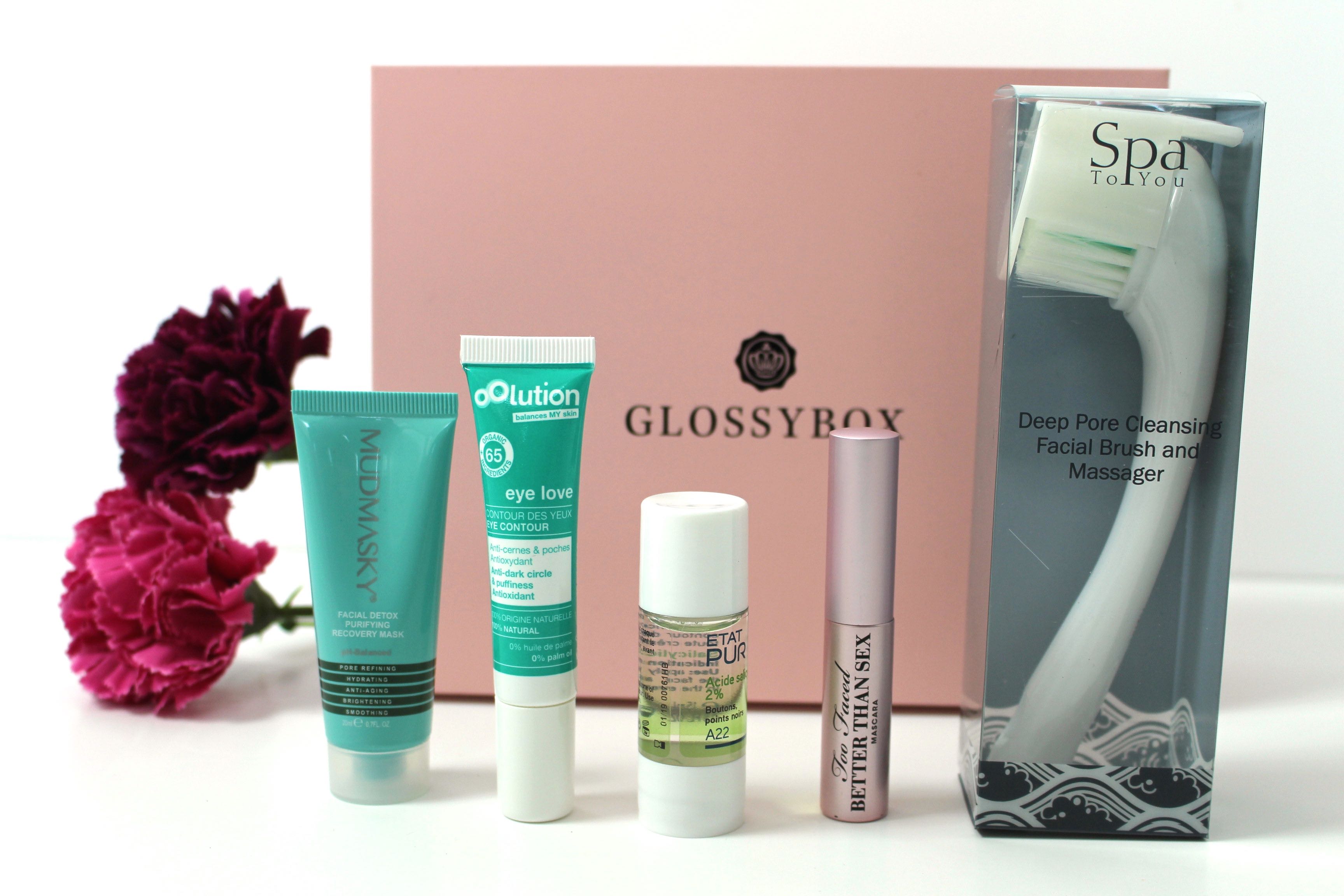 Glossybox de janvier contenu mademoiselle e