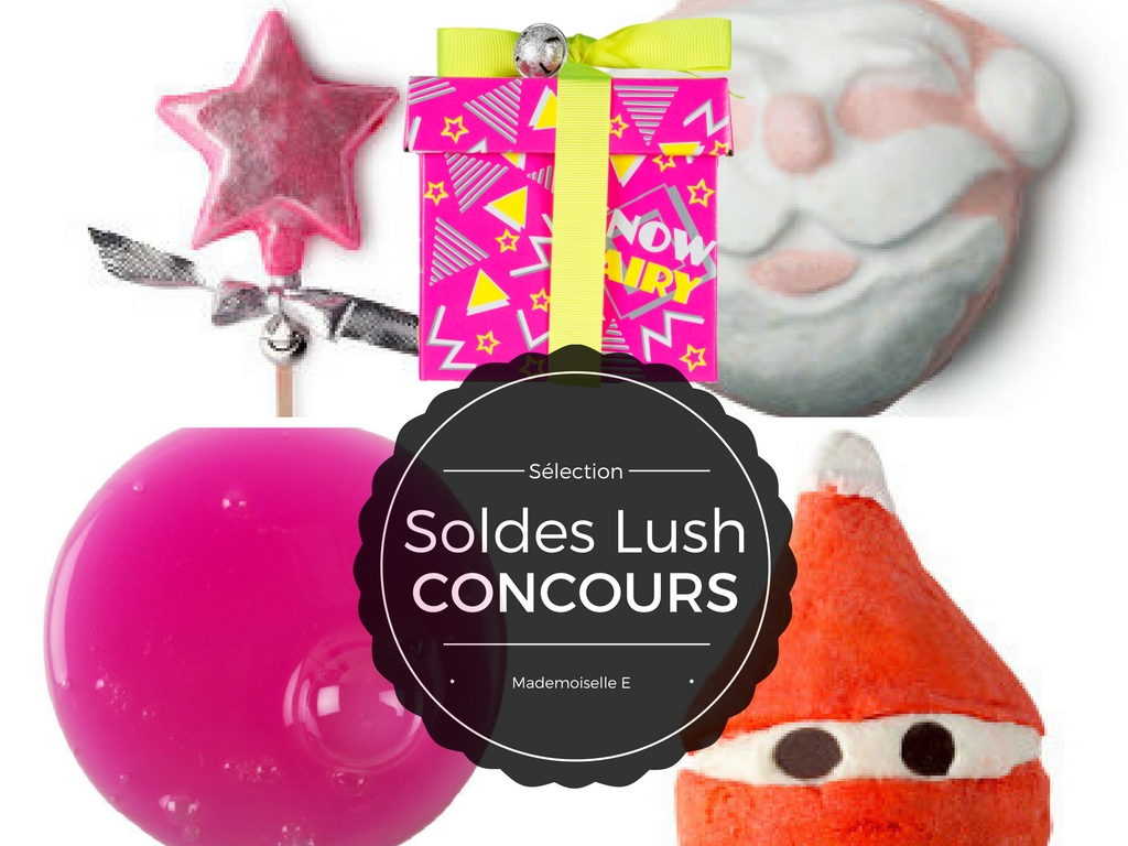 Soldes Lush presentation mademoiselle E