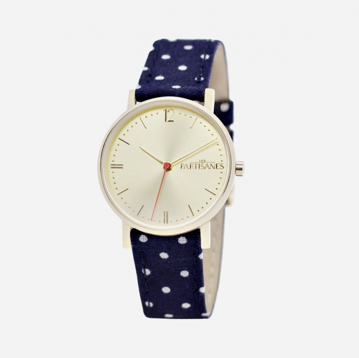 Accessoires  Montre les partisanes pois Mademoiselle E