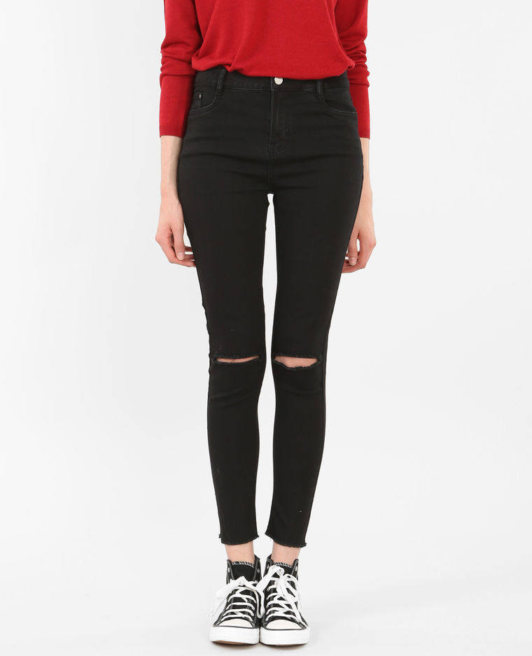 Skinny cut genoux mademoiselle e