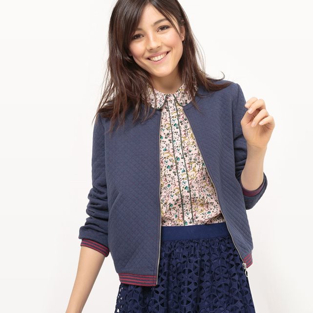 Bomber en maille mademoiselle-e