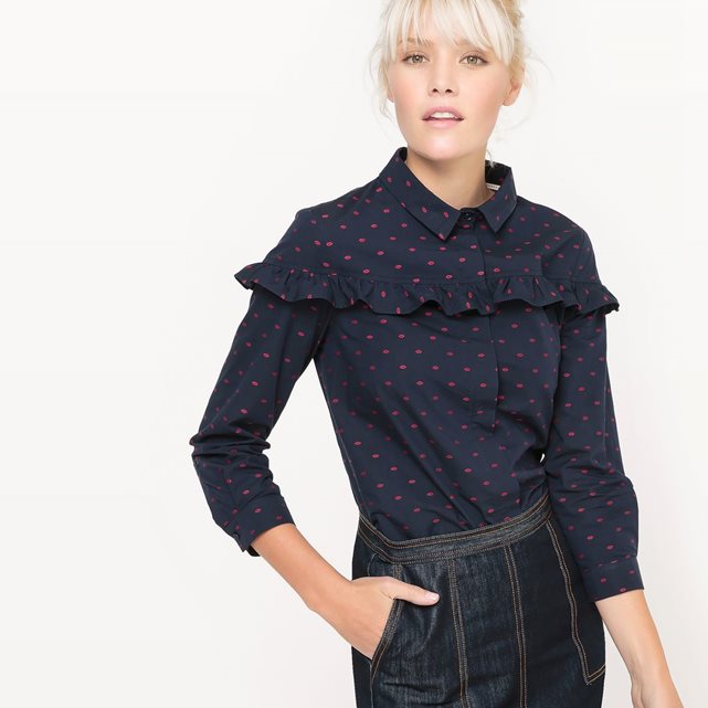 Chemise à volant mademoiselle e