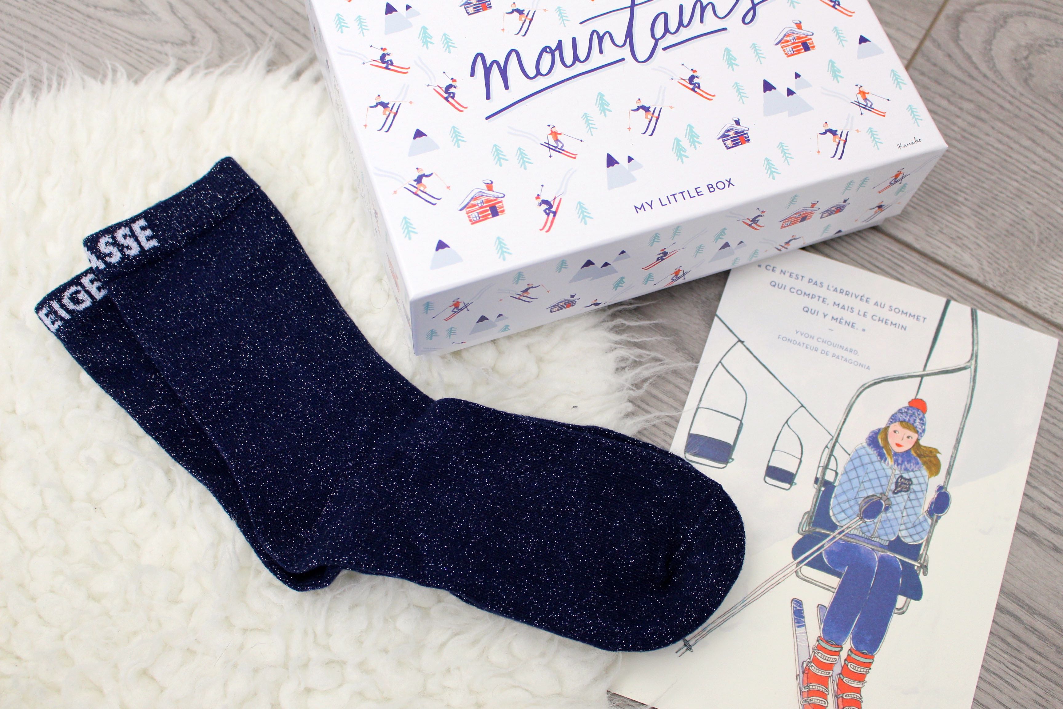 My Little box février chaussettes mademoiselle e