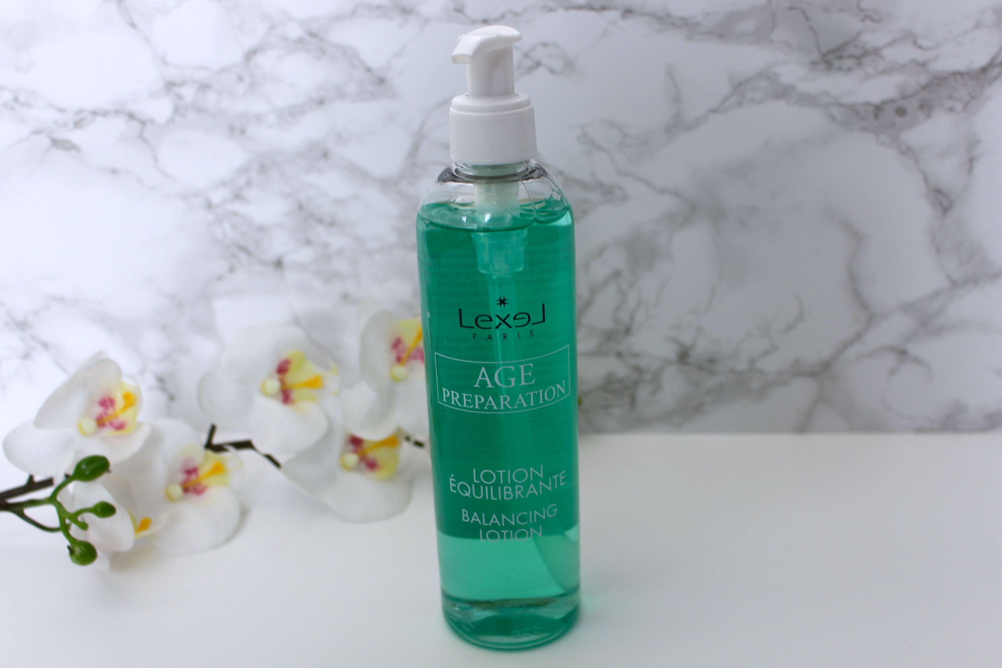 routine visage lexel lotion equilibrante mademoiselle e