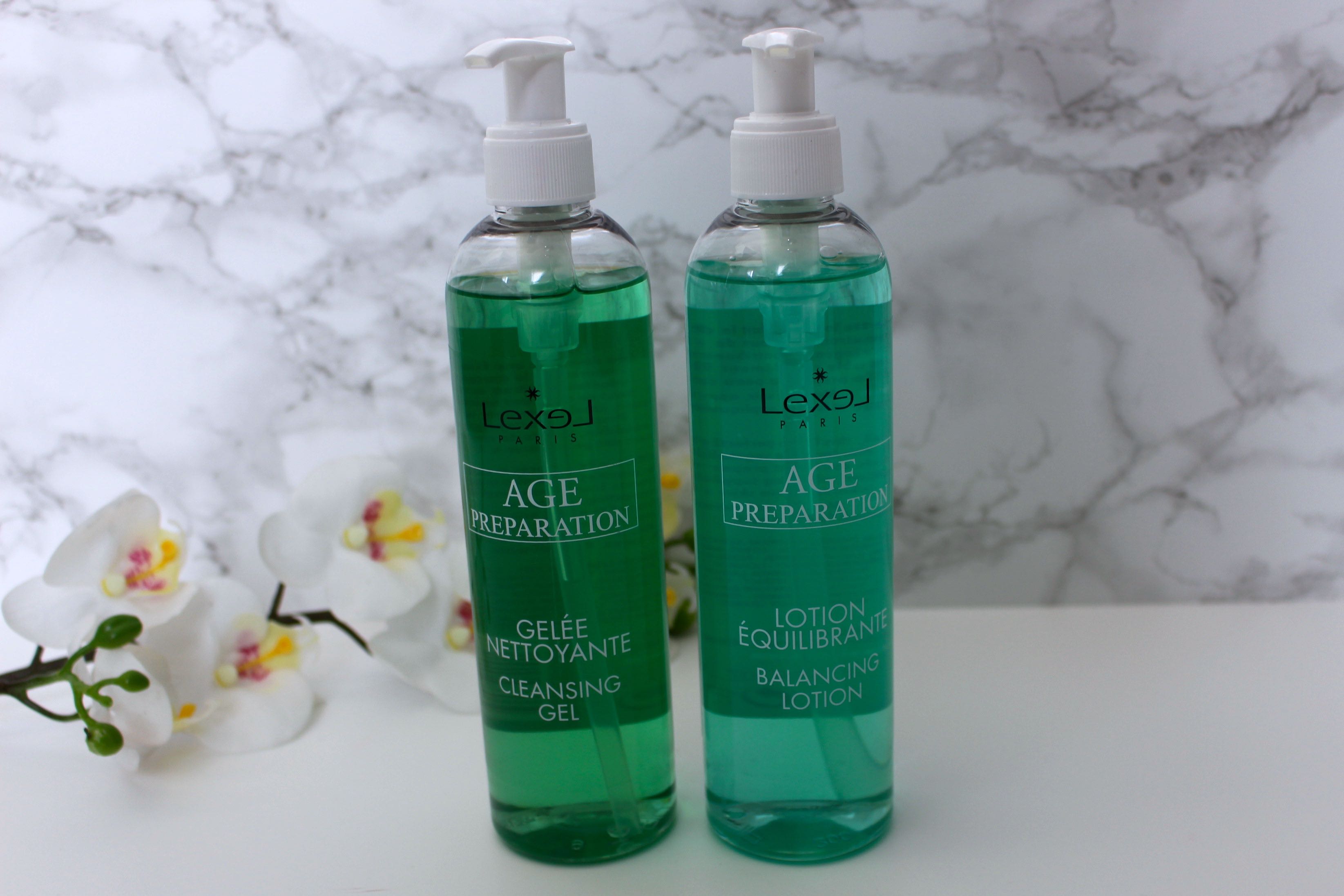 routine visage lexel étape 1 et 2 mademoiselle e