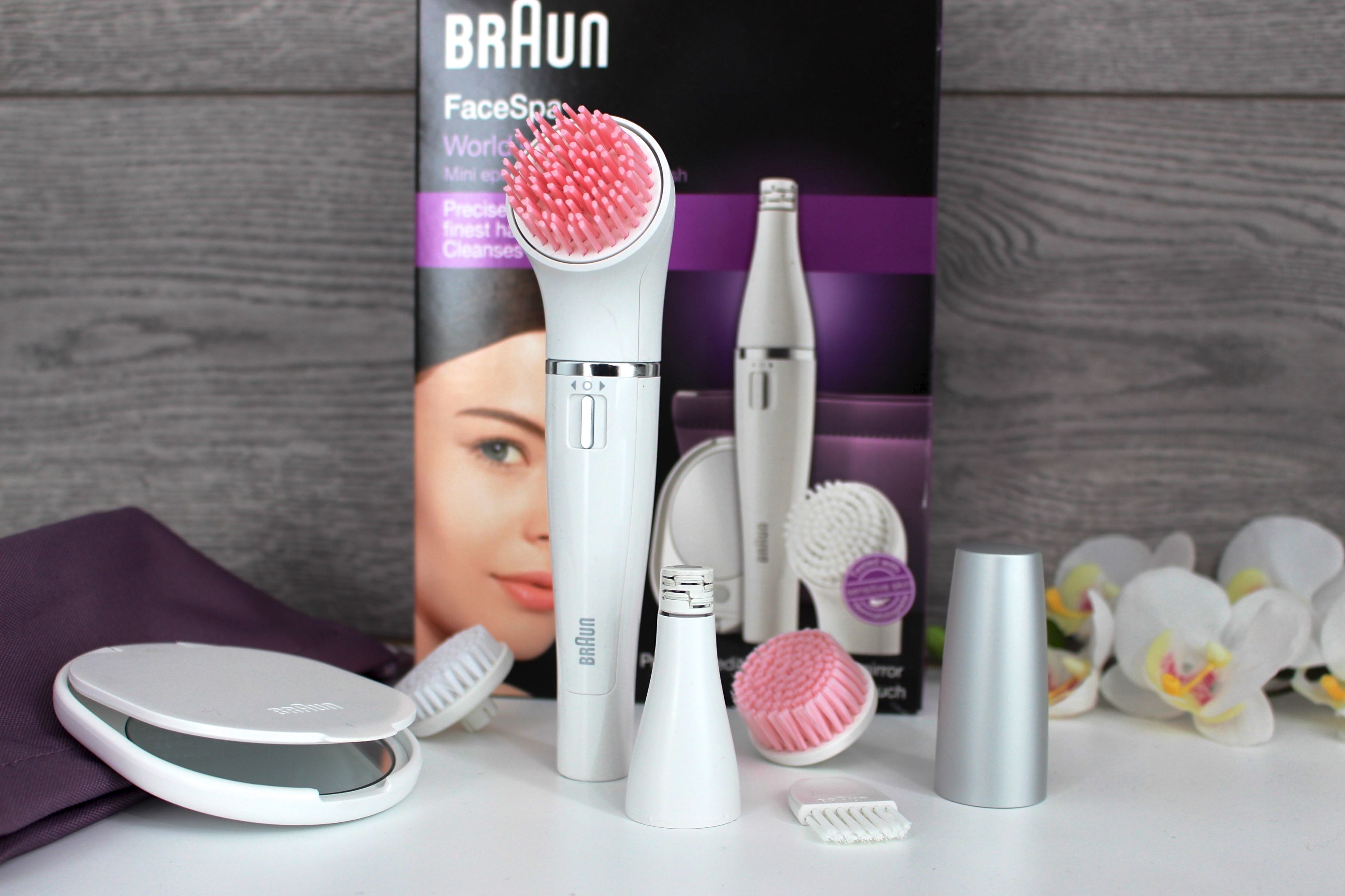 brosse visage Braun présentation mademoiselle-e
