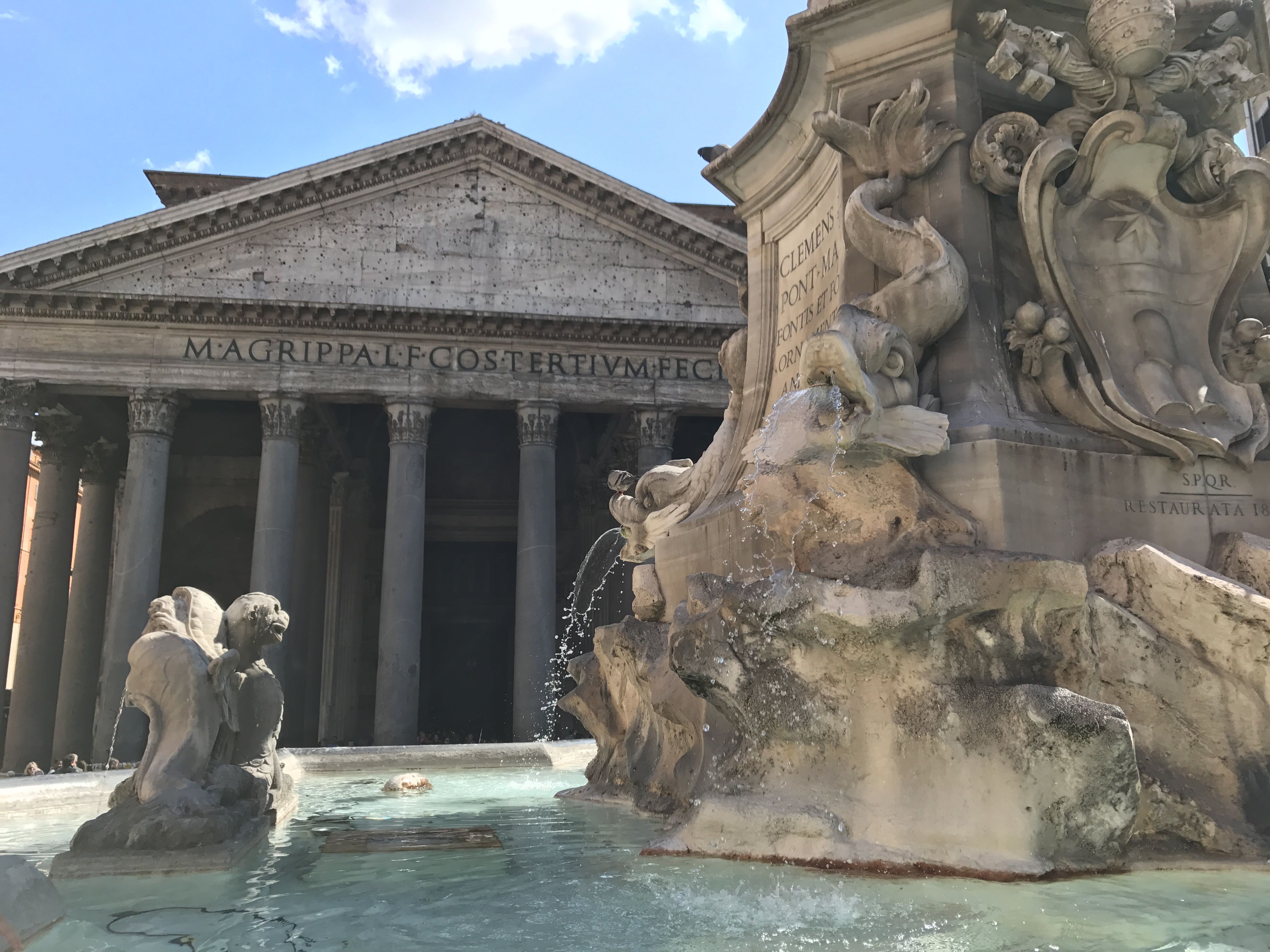 Rome city guide panthéon mademoiselle-e