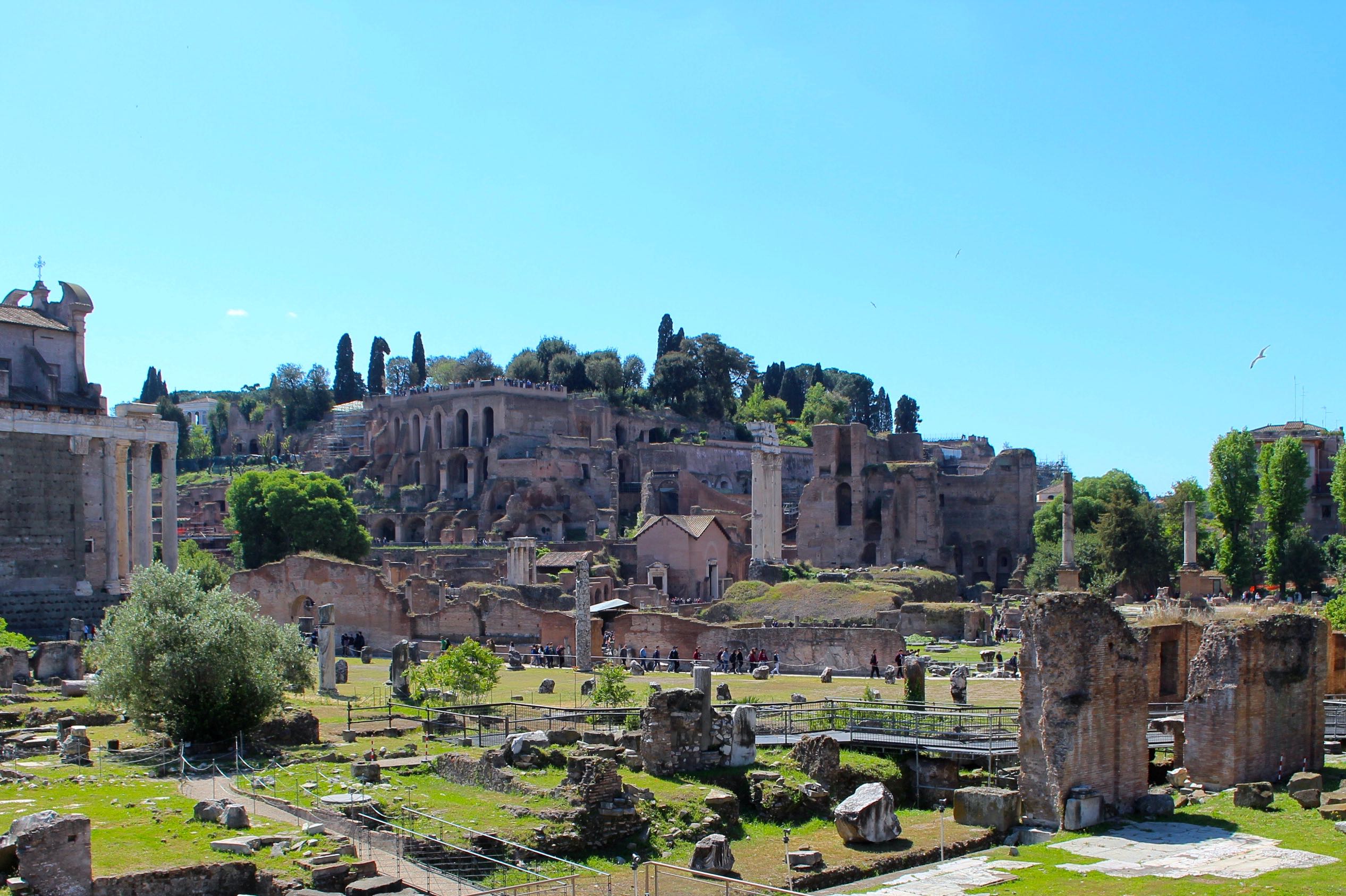 Rome city guide palatino mademoiselle-e