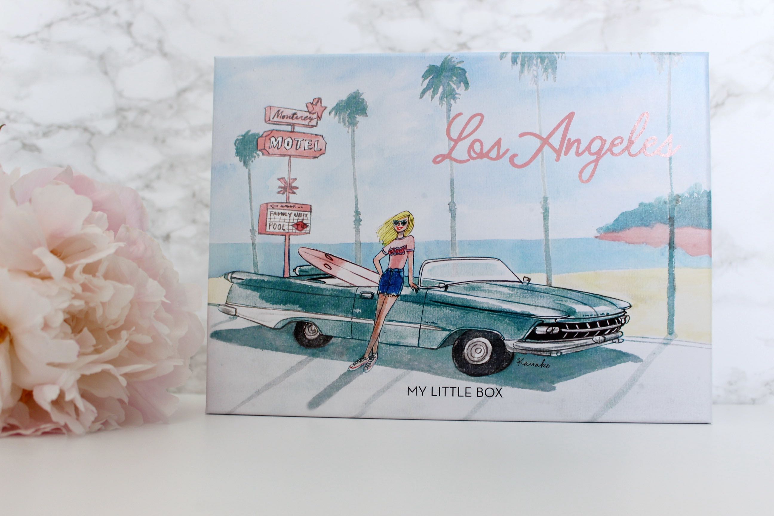 My Little box juin los angeles presentation mademoiselle-e