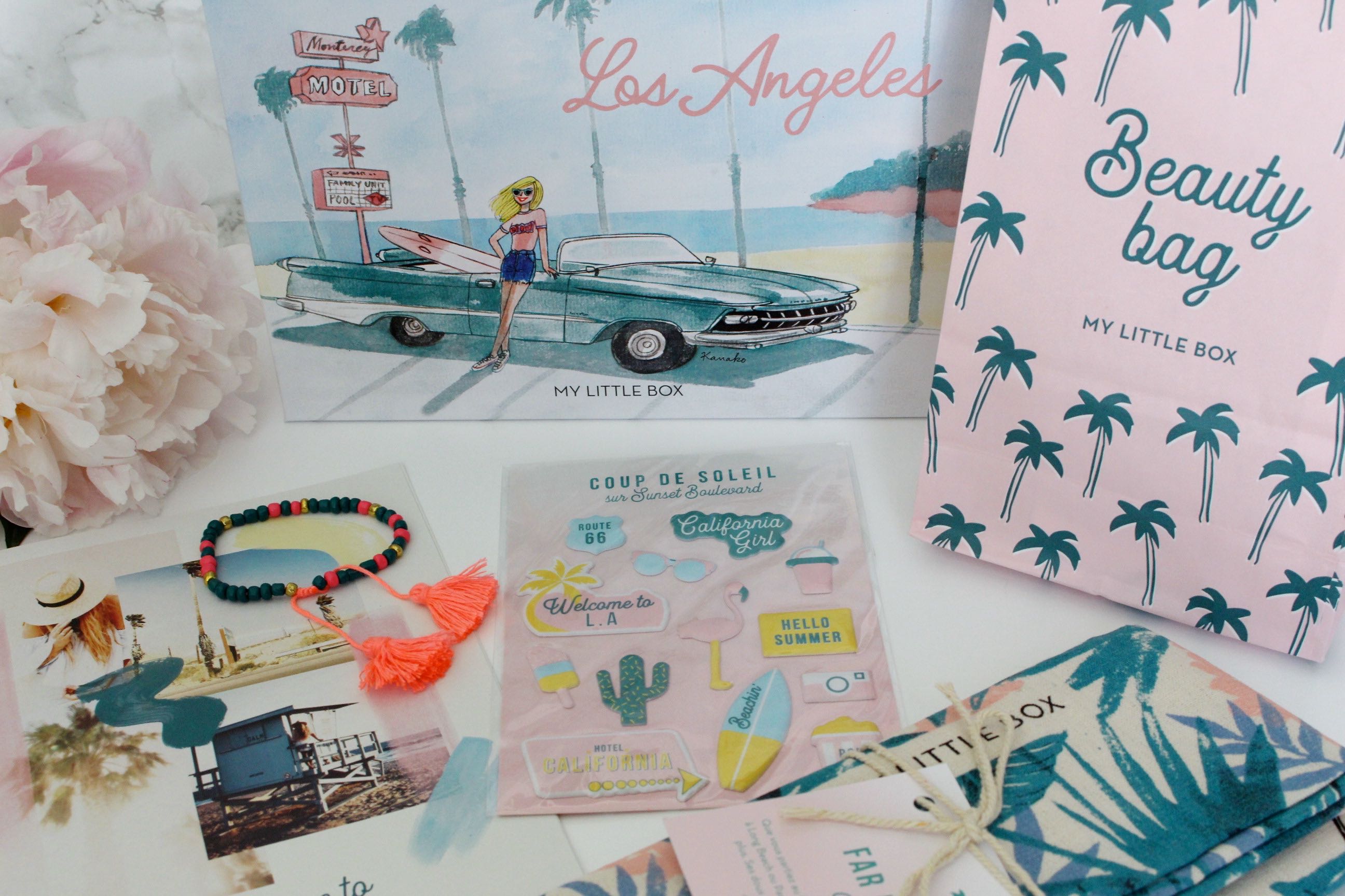 My Little box juin los angeles contenu 2 mademoiselle-e