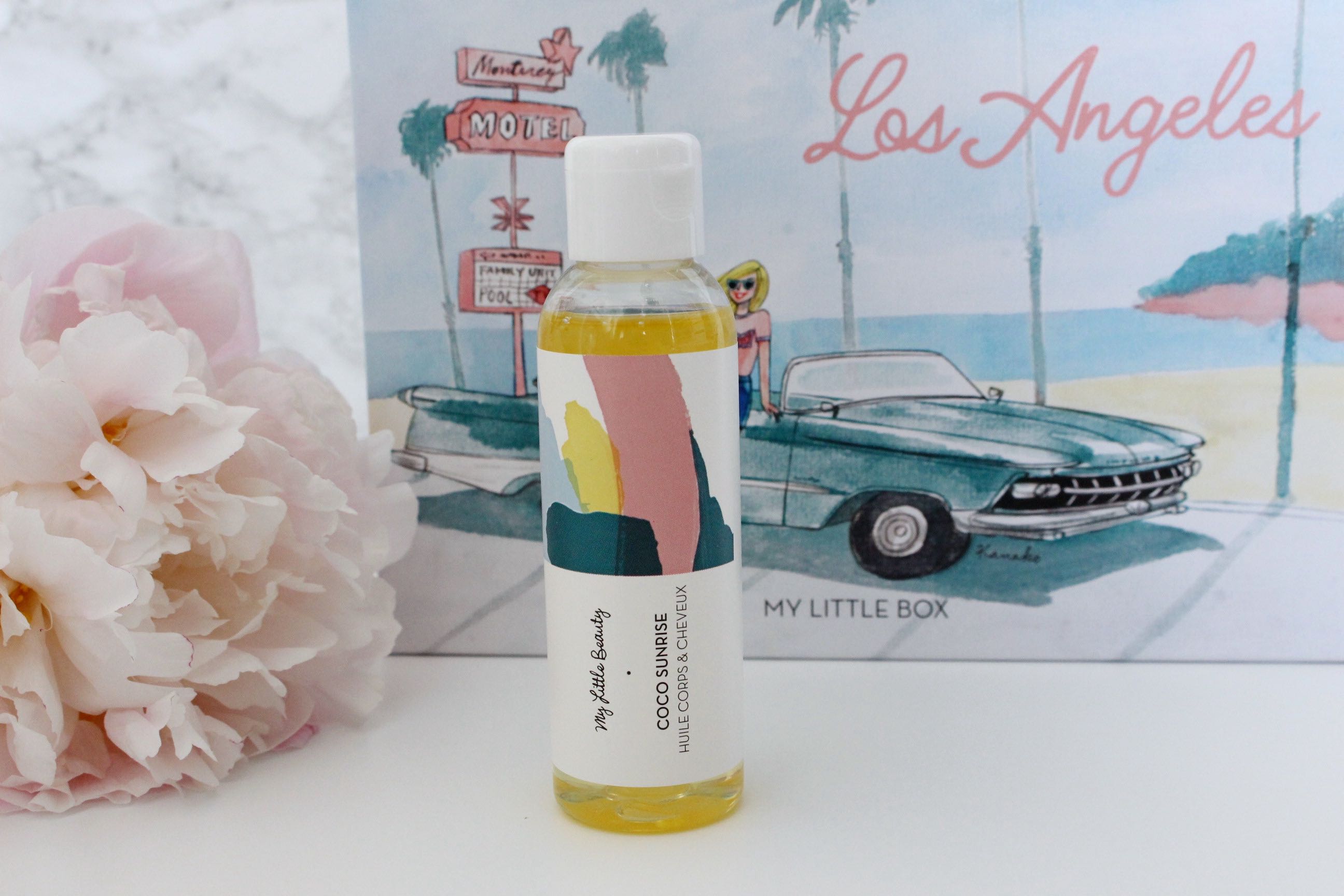 My Little box juin los angeles huile mademoiselle-e