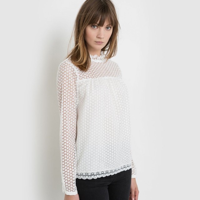 Blouse blanche mademoiselle R