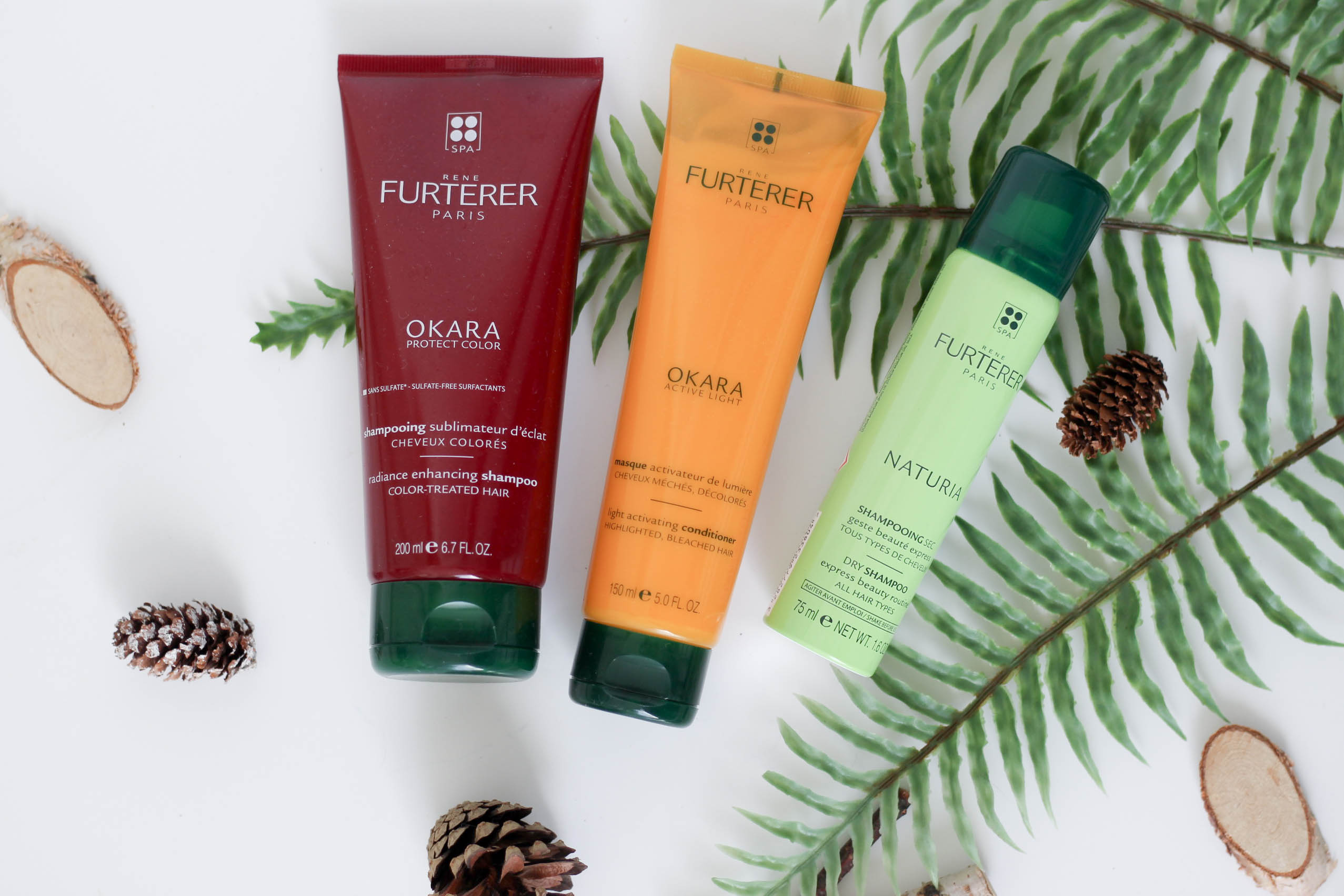 routine cheveux colorés test et avis rêne furterer mademoiselle e