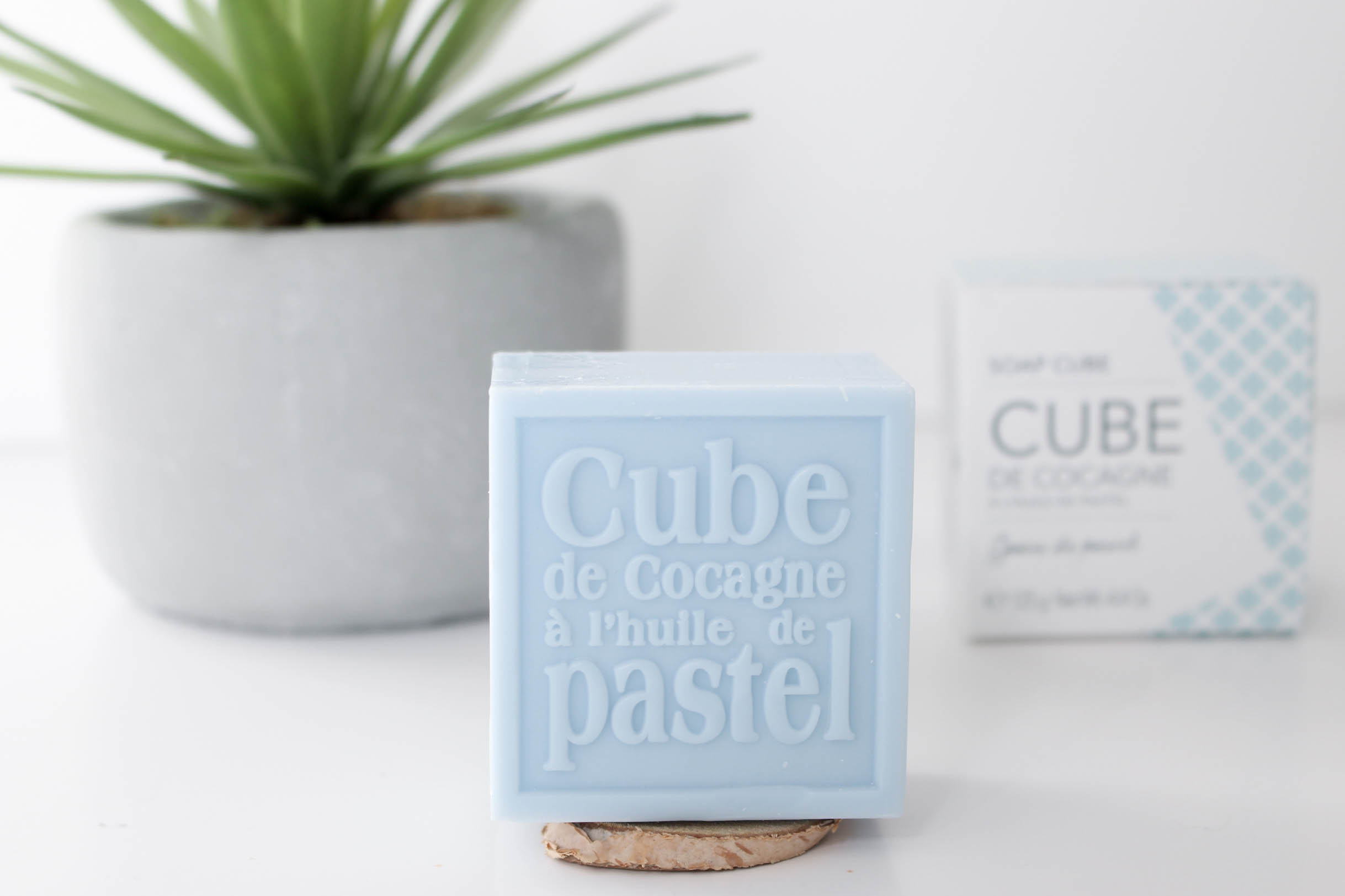 Graine de pastel cube savon mademoiselle e