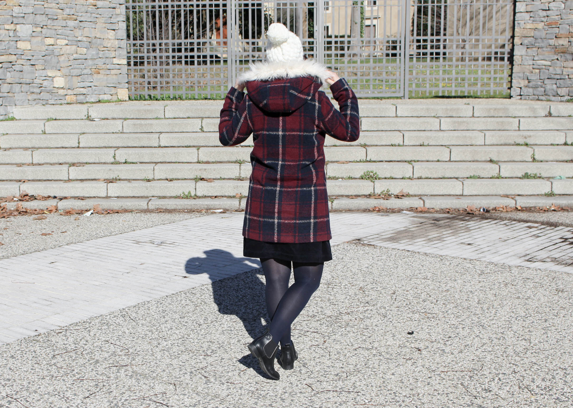 Duffle coat carreaux la redoute 6 mademoiselle e