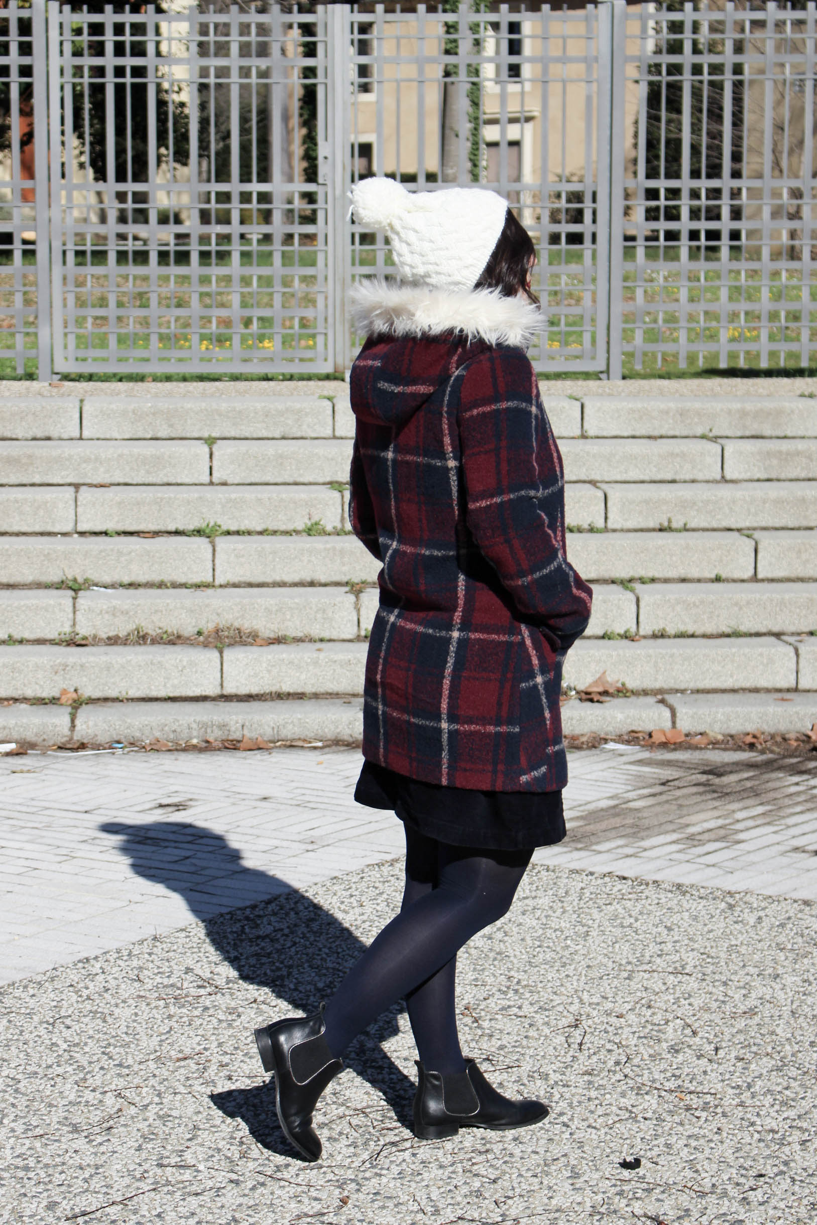 Duffle coat a carreaux la redoute 7 mademoiselle e