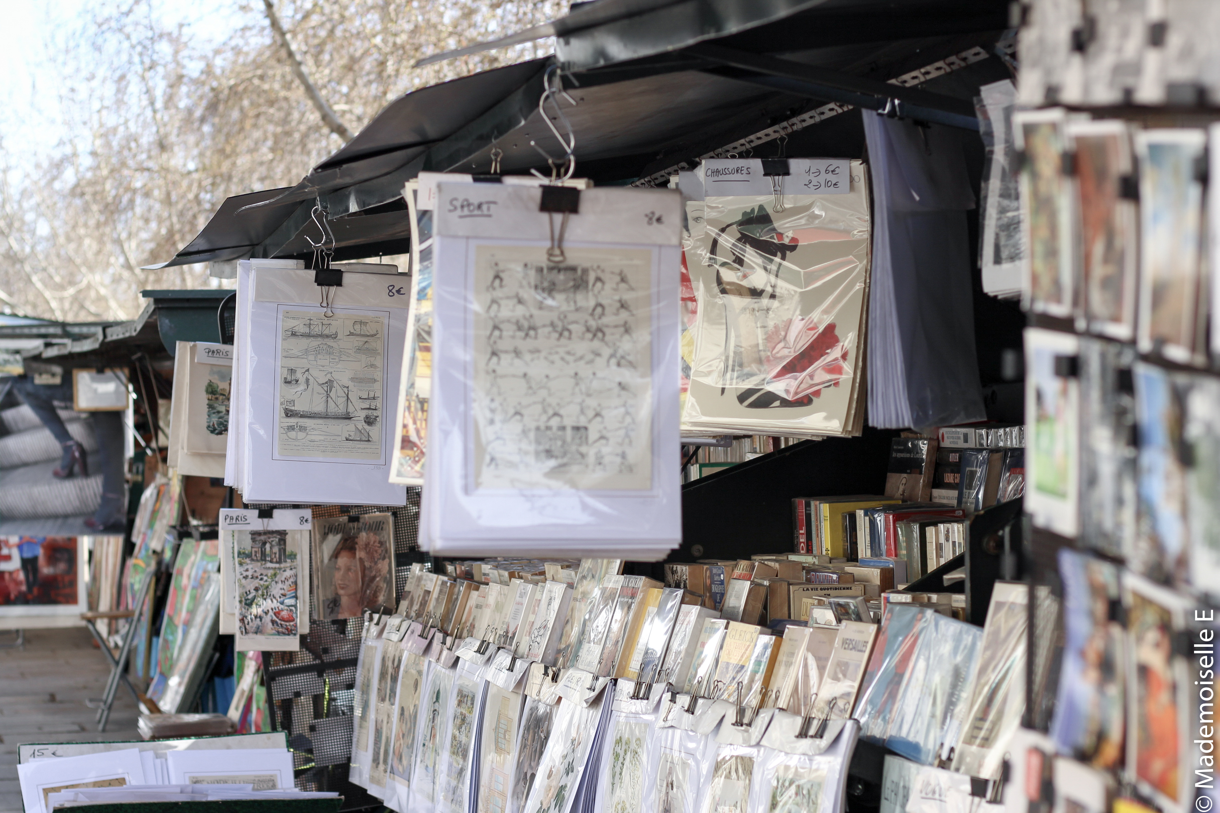 bonheurs #3 Paris libraires mademoiselle-e