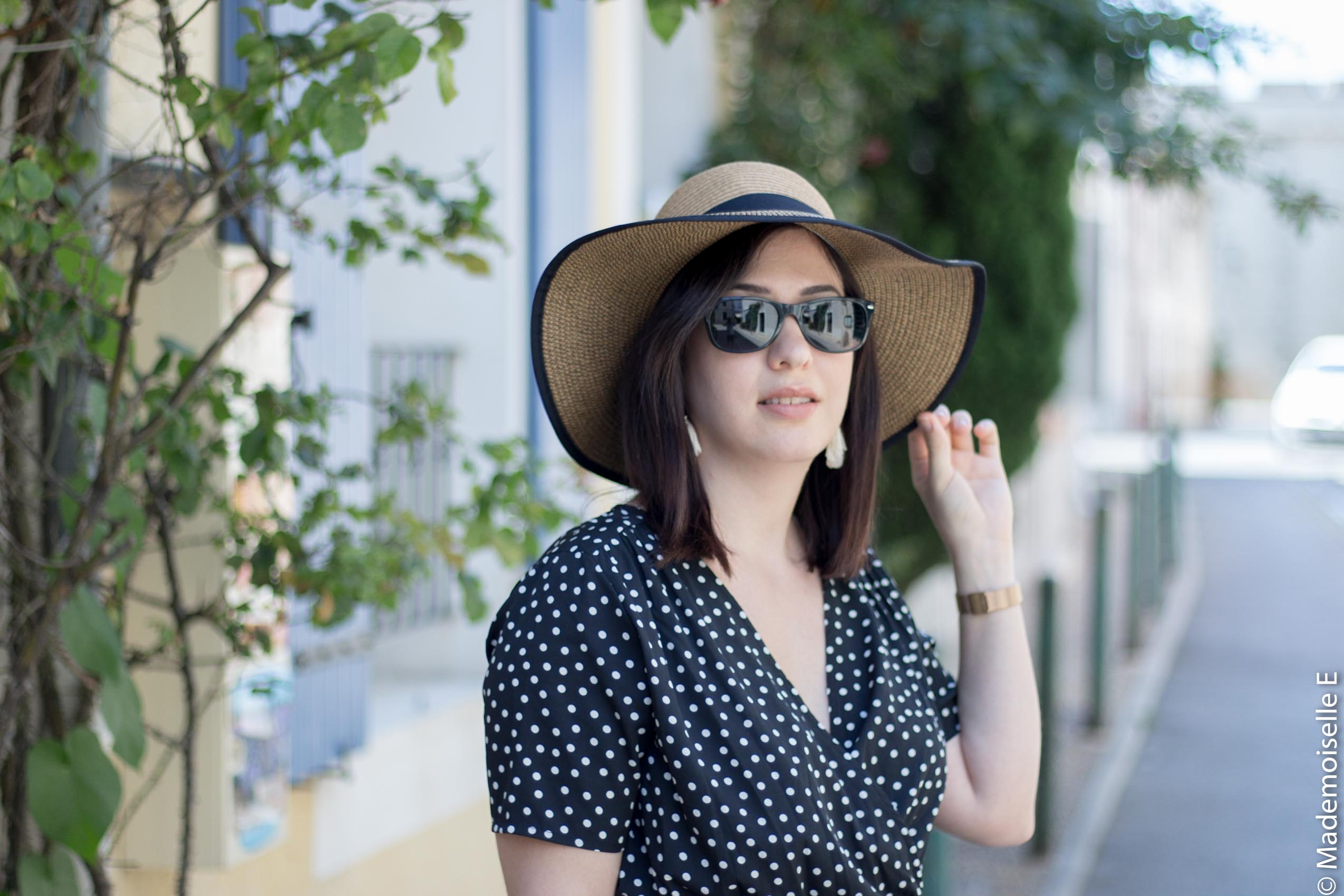 combinaison à pois 6 tendance été 2018 mademoiselle-e