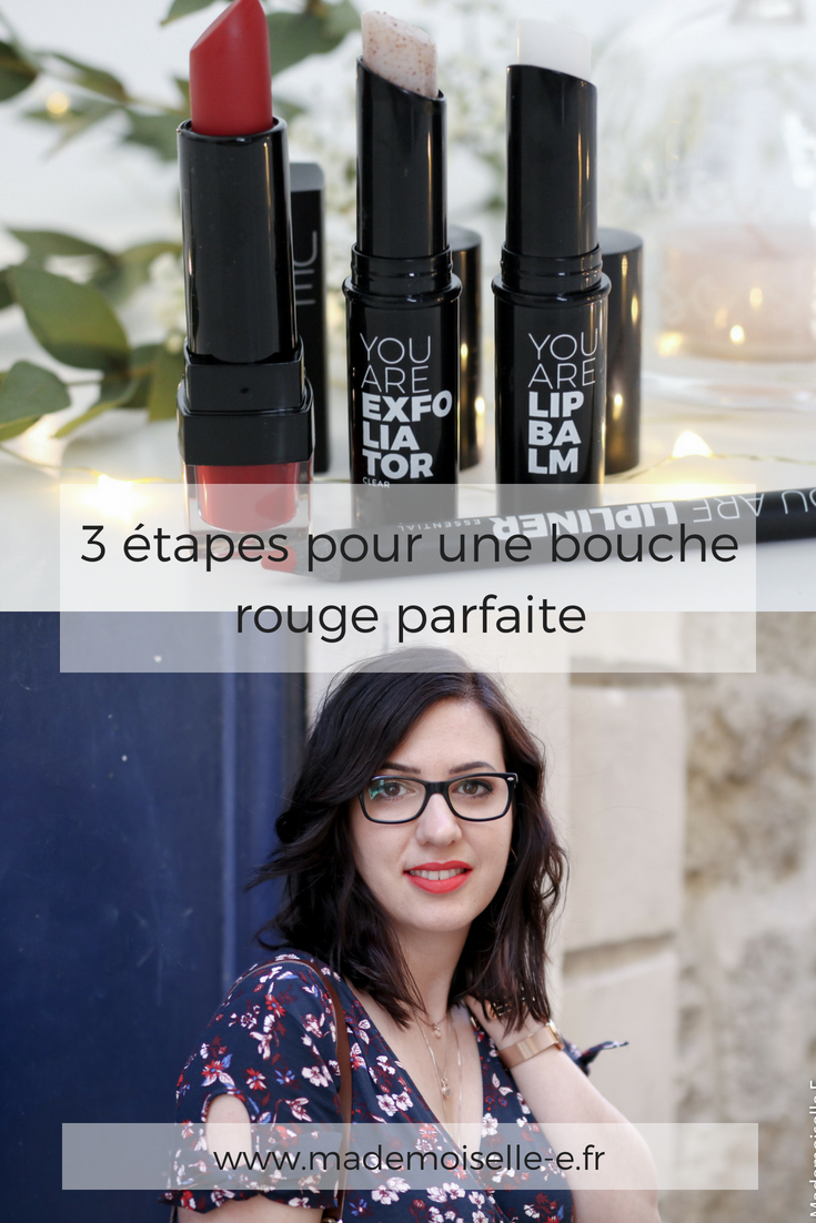 conseils bouche rouge 4 you are cosmetics mademoiselle-e