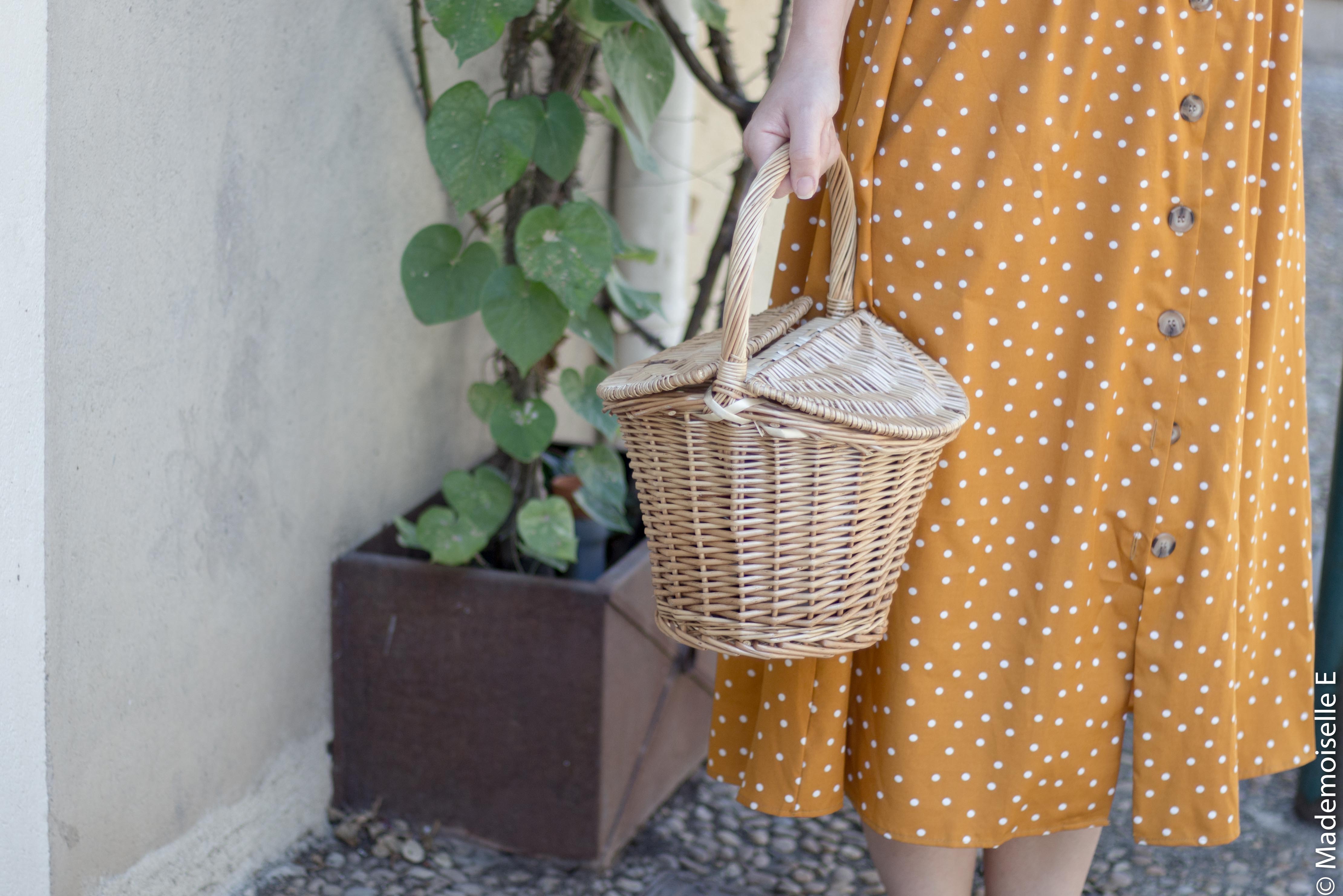 robe pois moutarde tendance été 8 mademoiselle-e