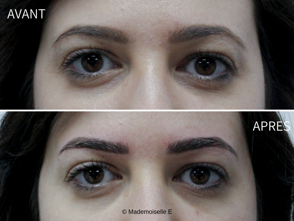 microblading tatouage des sourcils naturels avis 1 mademoiselle-e