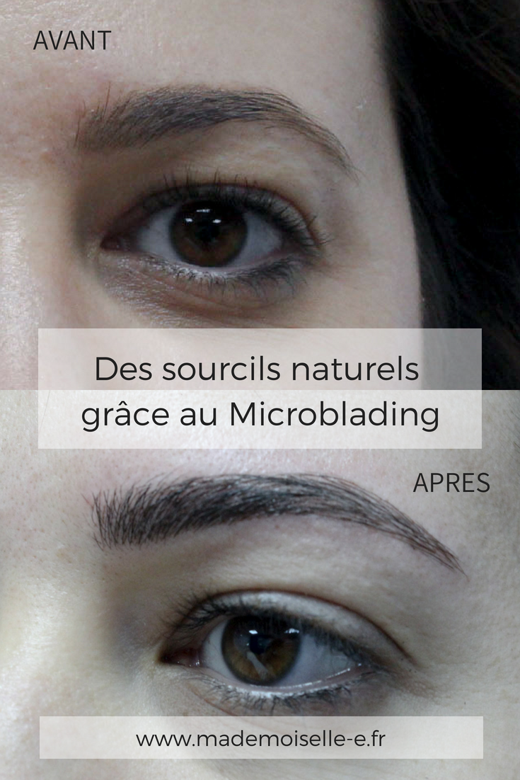 microblading tatouage des sourcils naturels avis 3 mademoiselle-e