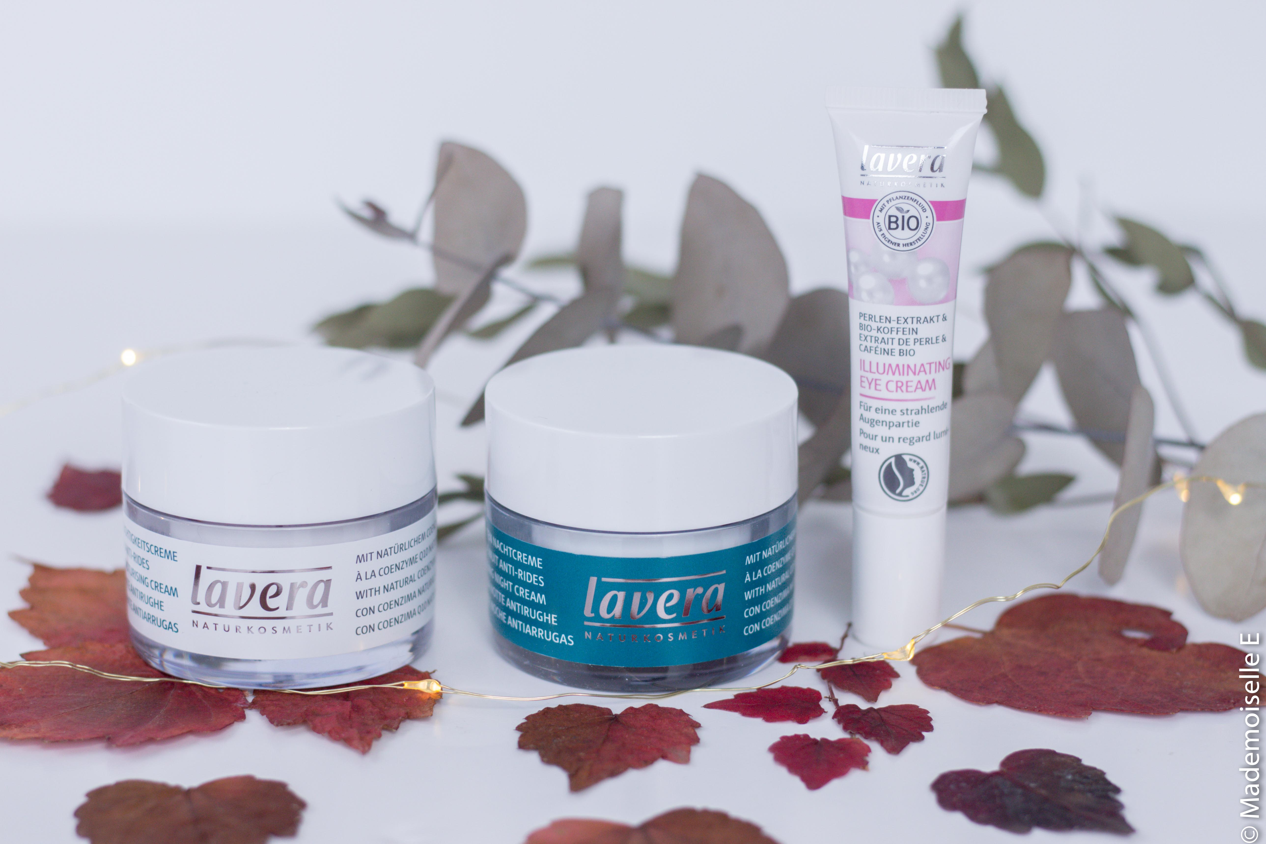 routine lavera d’automne présentation mademoiselle-e