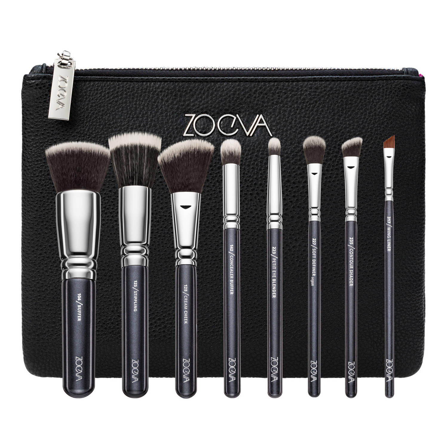 SET DE PINCEAUX VISAGE ET YEUX ZOEVA