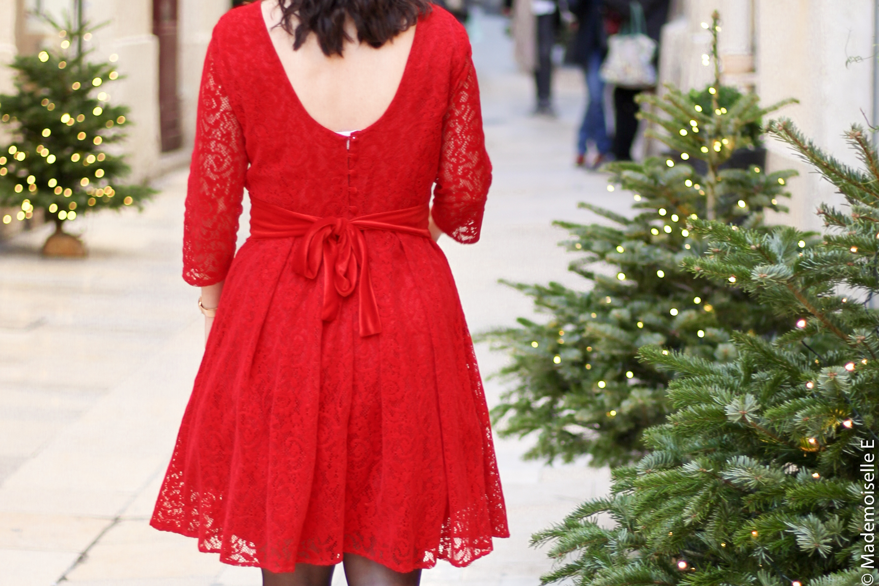 Robe rouge look de noel 13 mademoiselle-e