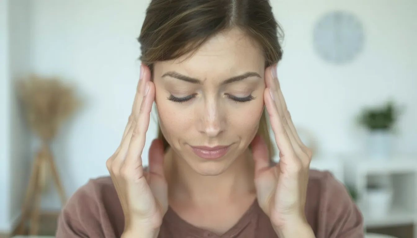 acupression pour soulager les migraines