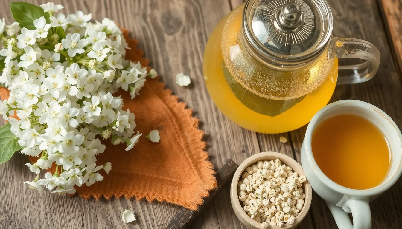 les bienfaits des fleurs de sureau