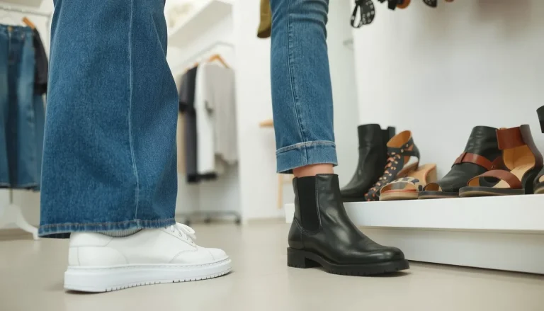 Quelles chaussures porter avec un jean large
