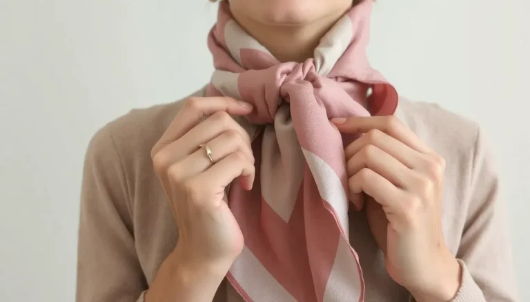 Les 15 façons de nouer un foulard carré : guide complet pour homme et femme