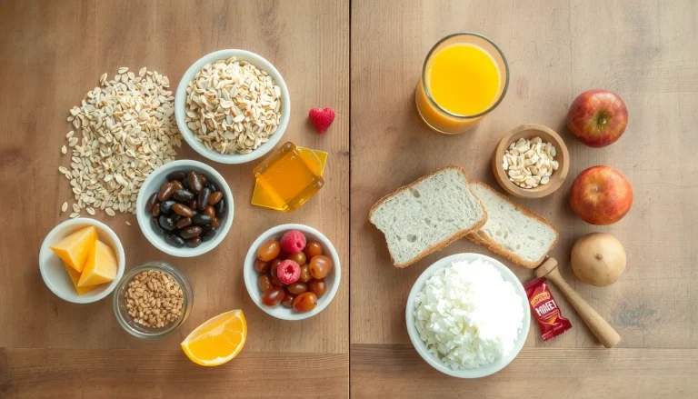 Sucres lents et rapides : le guide pratique pour choisir vos aliments selon l’effort